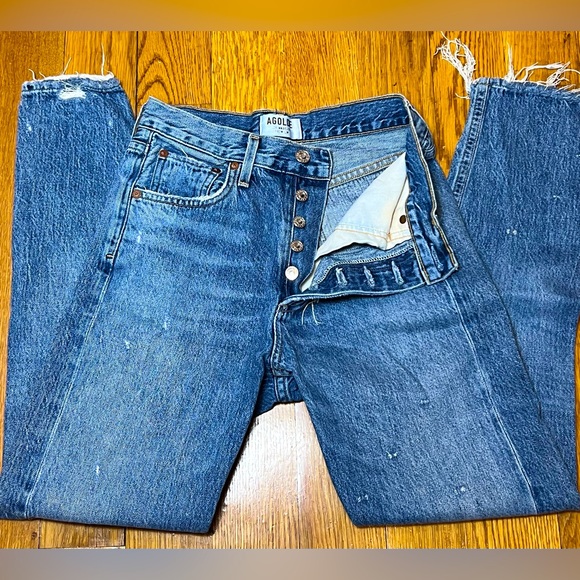 AGOLDE High Rise Classic Jeans - Jaime - Picture 2 of 9